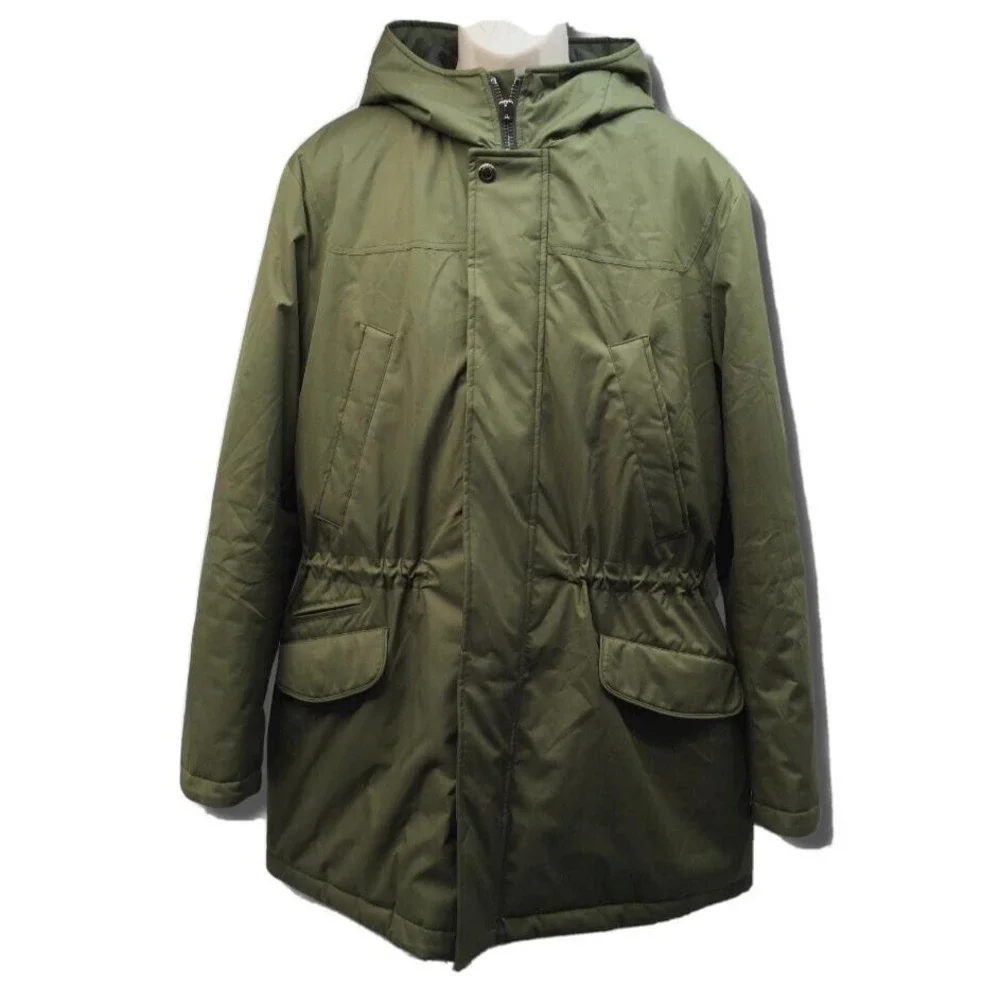 Kired by Kiton men's Olive Parka Jacket - size 42‎ / 52 eu - retail $1695